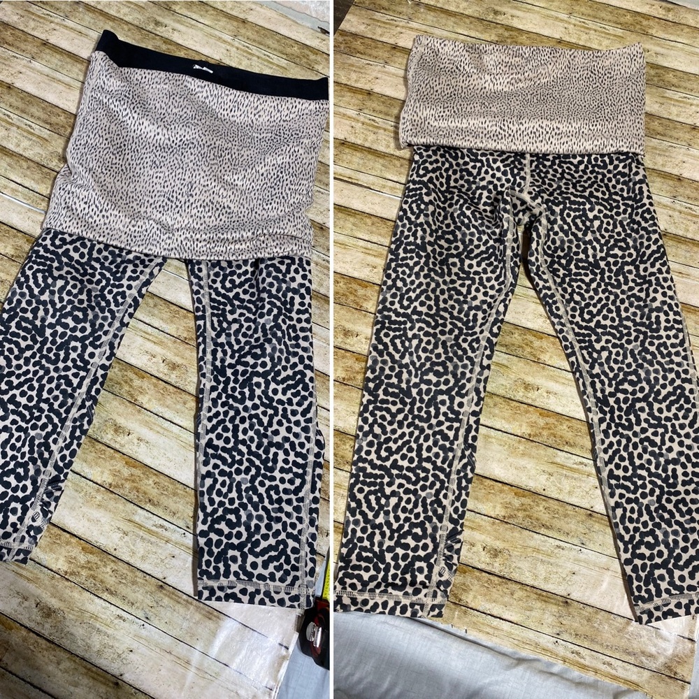 Lululemon crops size 8